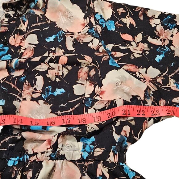 Torrid Midi Floral Button Front Shirtdress 2X/18-20 - Picture 8 of 12